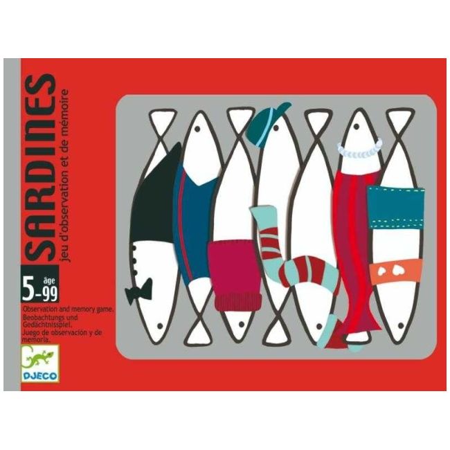 Joc de carti sardine, djeco dj05161