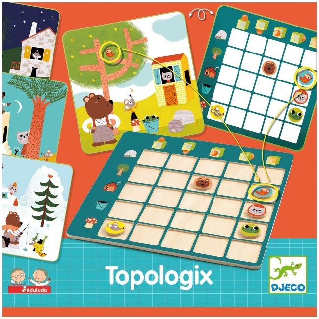 Joc de logica eduludo topologix, djeco dj08354