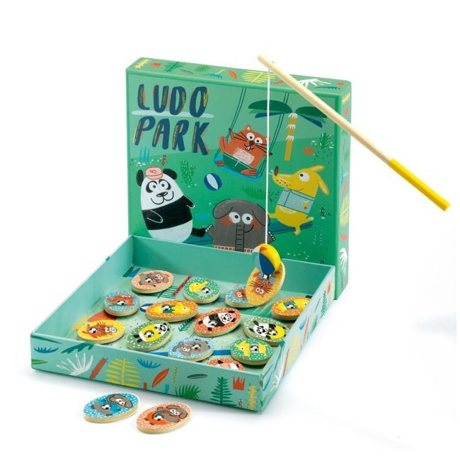 Joc educativ ludopark 4 jocuri, djeco dj01698
