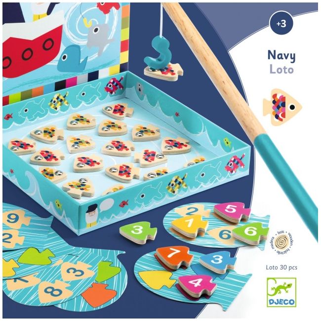 Joc educativ navy loto, djeco dj01688