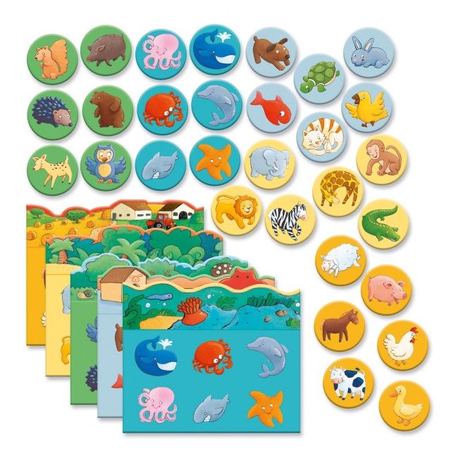 Joc loto cu animale, djeco dj08120