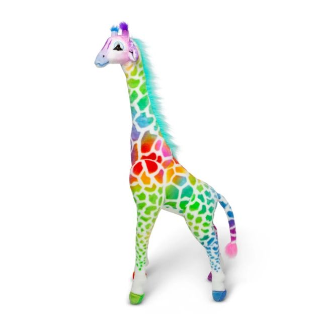 Melissa&doug - girafa gigant din plus rainbow md32203