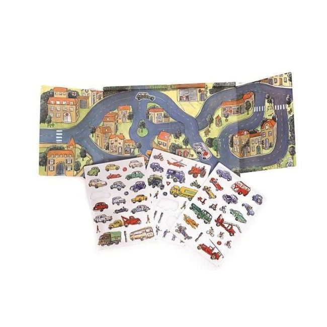 Orasul cu masini, set magnetic, egmont toys egm_630657