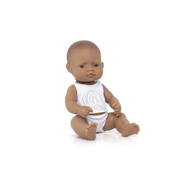 Papusa bebelus educativa 32 cm baiat hispanic ml31357