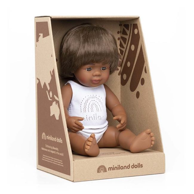 Papusa educativa 38 cm baiat australian nativ ml31181