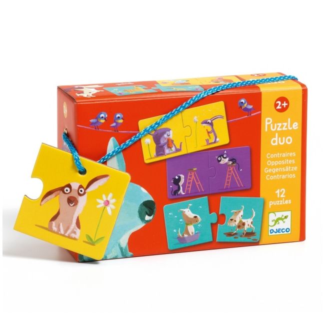 Puzzle duo antonime, djeco dj08162