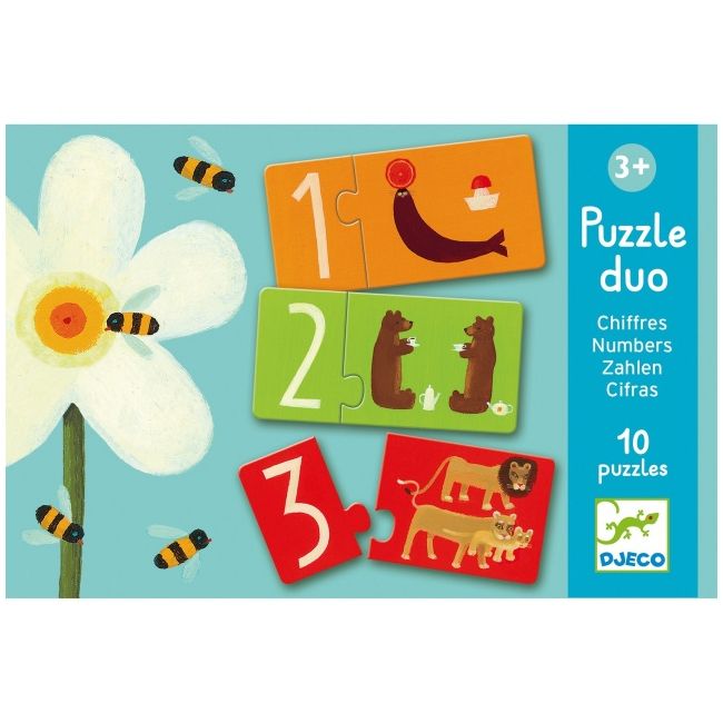 Puzzle duo numere, djeco dj08151