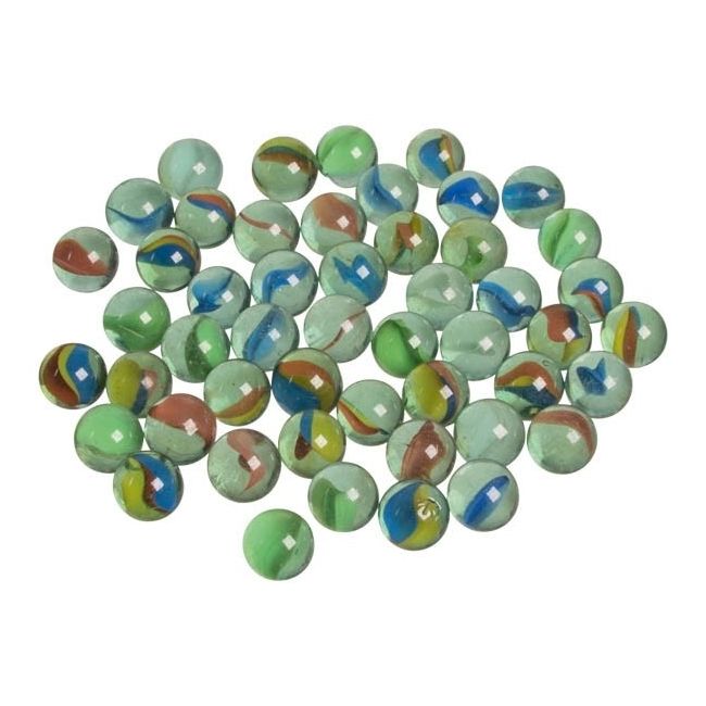 Set 50 bile din sticla ochi de pisica gokigm150