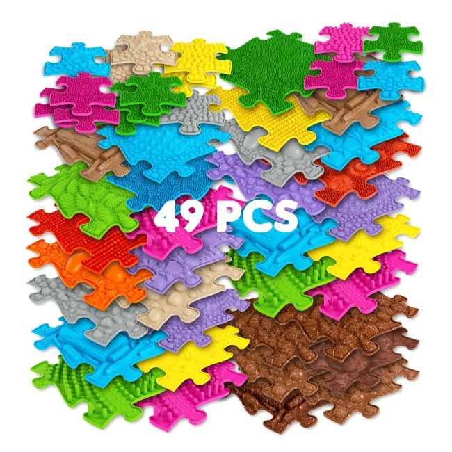 Set covorase ortopedice senzoriale puzzle diamant a muffik mfk-029-1