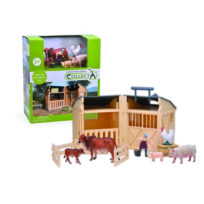 Set grajd si sura pentru animale cu figurine incluse col84150wb