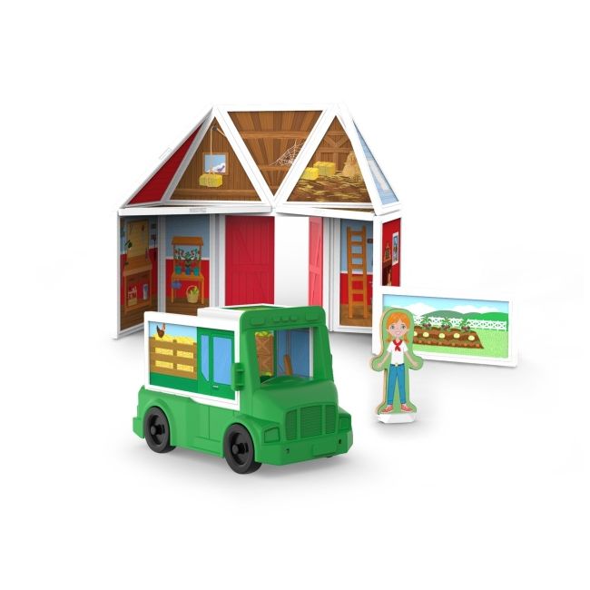 Set magnetic de joaca la ferma - melissa & doug md30656