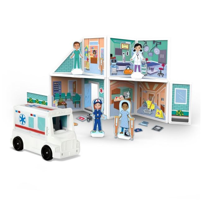 Set magnetic de joaca spitalul - melissa & doug md30655