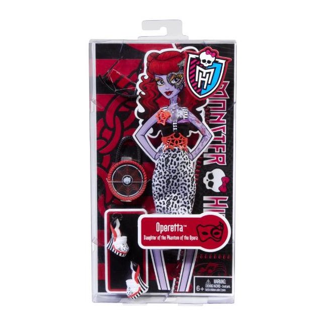 Vestimentatie papusa Monster High - Operetta - MTX4279-X3665
