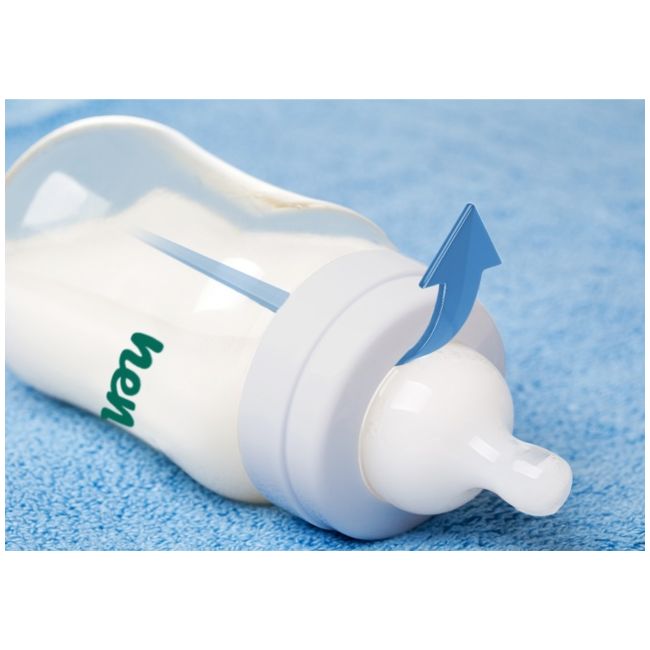 Biberon neno 150 ml cu tetina silicon, anti-colici, debit lent nen-bab-bt001