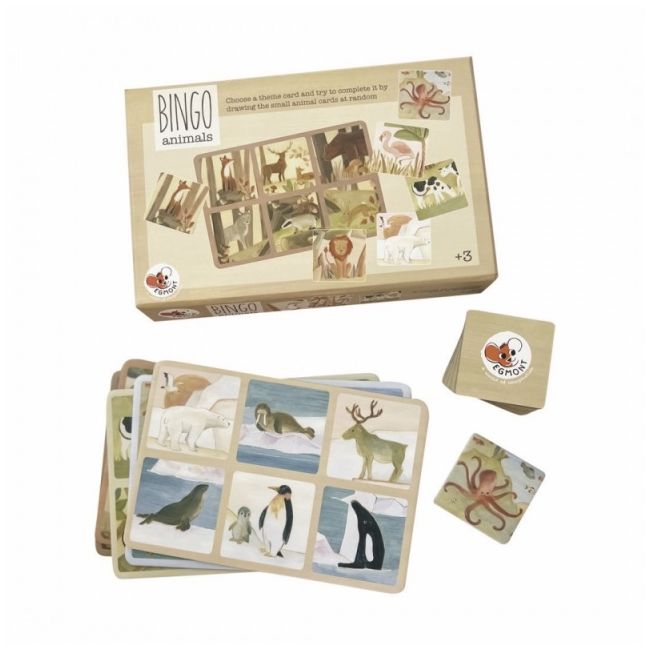 Joc bingo animale, egmont toys egm_570036