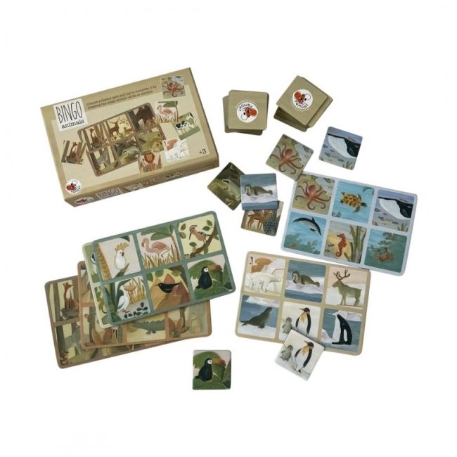 Joc bingo animale, egmont toys egm_570036