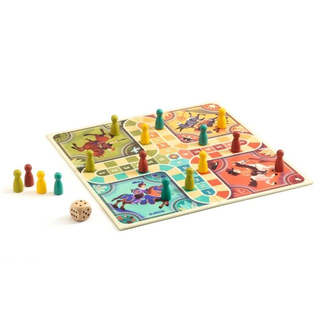 Joc clasic ludo, djeco dj05234