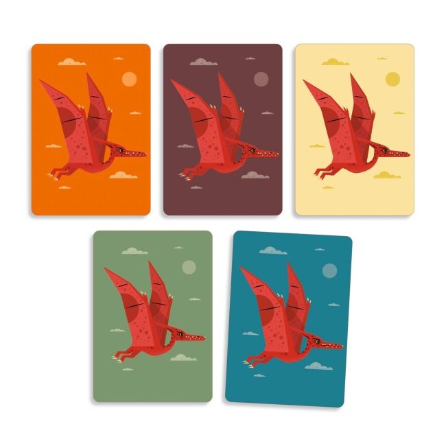 Joc de carti dino draft, djeco dj05093