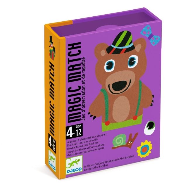 Joc de carti magic match, djeco dj05082