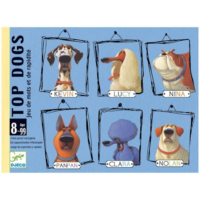 Joc de carti top dogs, djeco dj05099