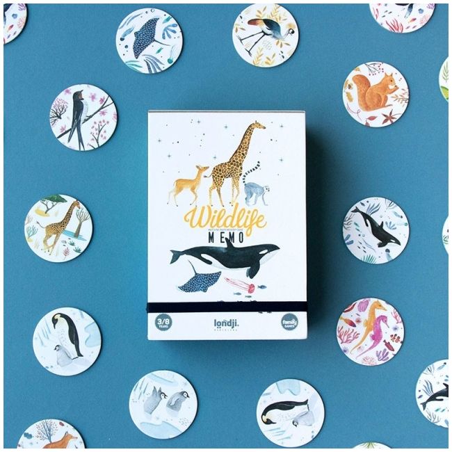 Joc de memorie fauna salbatica, londji lj_di023u