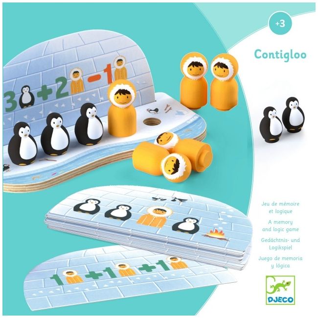 Joc educativ contigloo, djeco dj01612