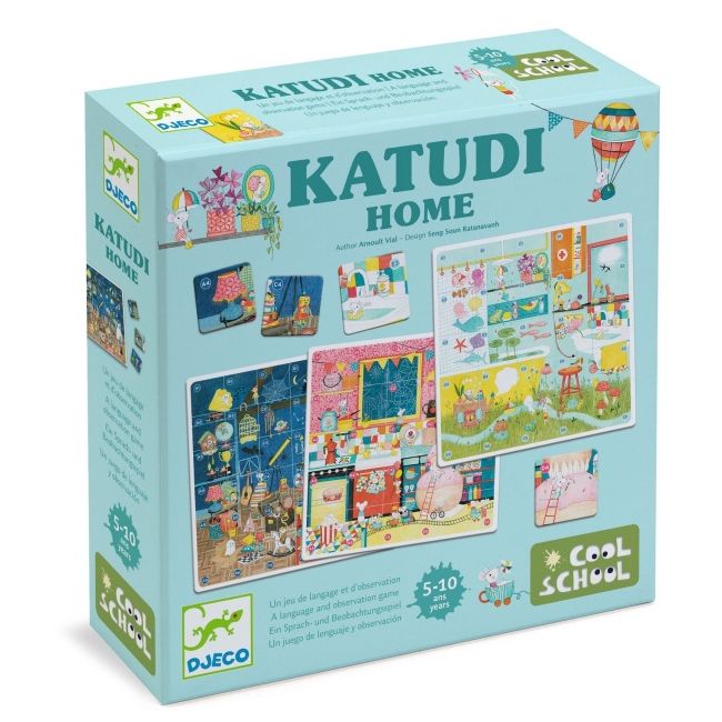 Joc educativ katudi acasa, djeco dj08584