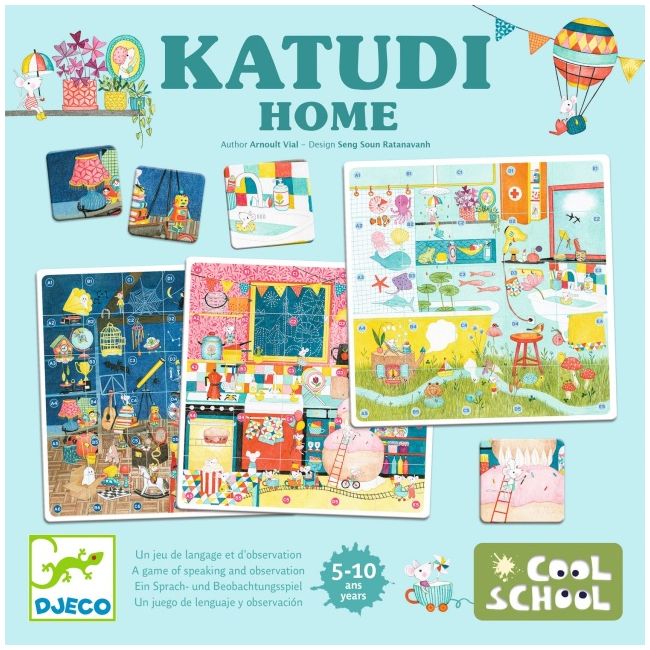 Joc educativ katudi acasa, djeco dj08584