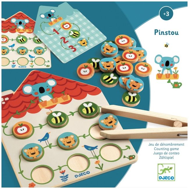 Joc educativ pinstou, djeco dj01627