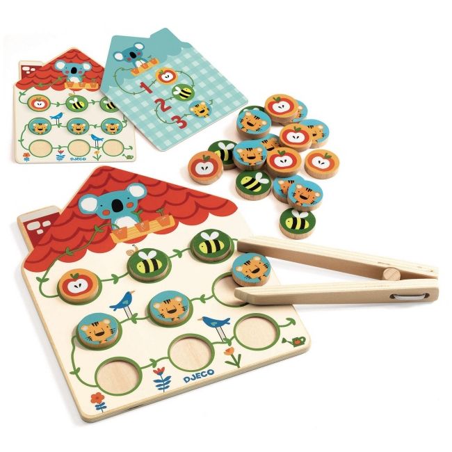 Joc educativ pinstou, djeco dj01627