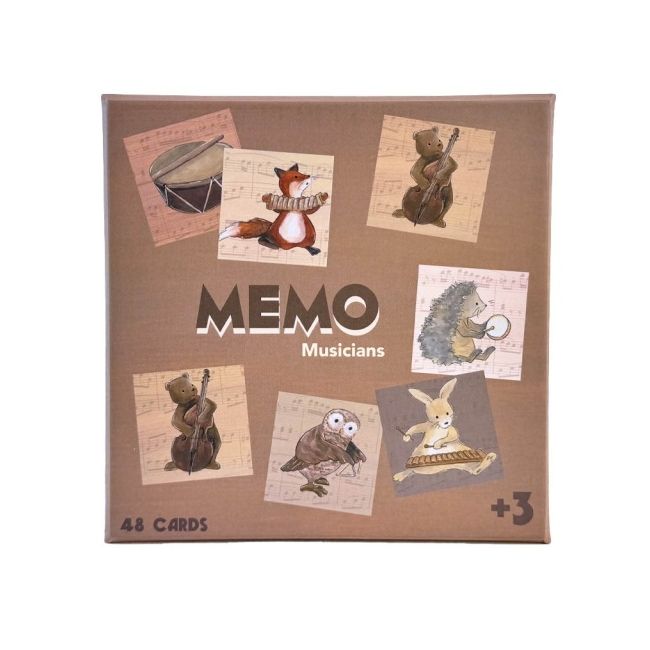 Joc memo muzicieni, egmont toys egm_570053