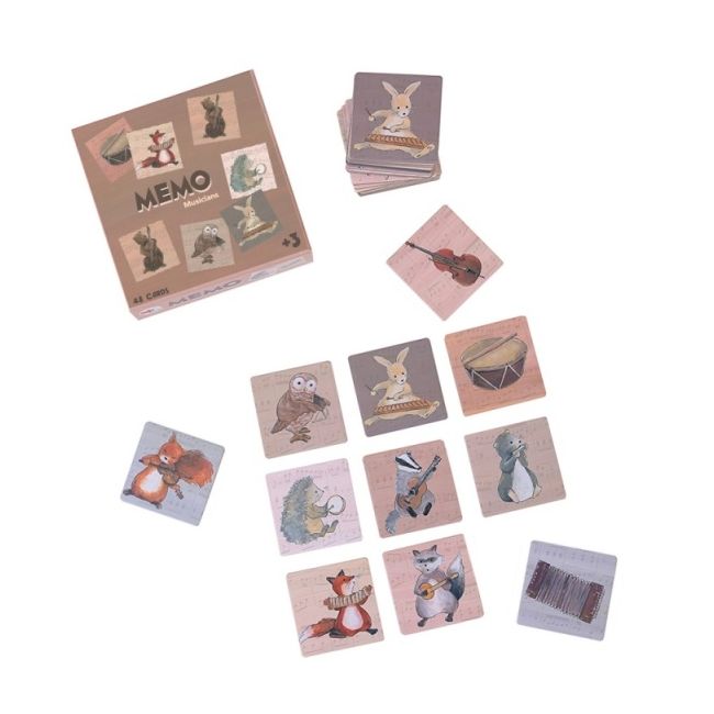 Joc memo muzicieni, egmont toys egm_570053