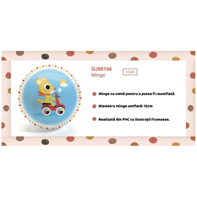 Minge cursa cu animale, djeco dj00104