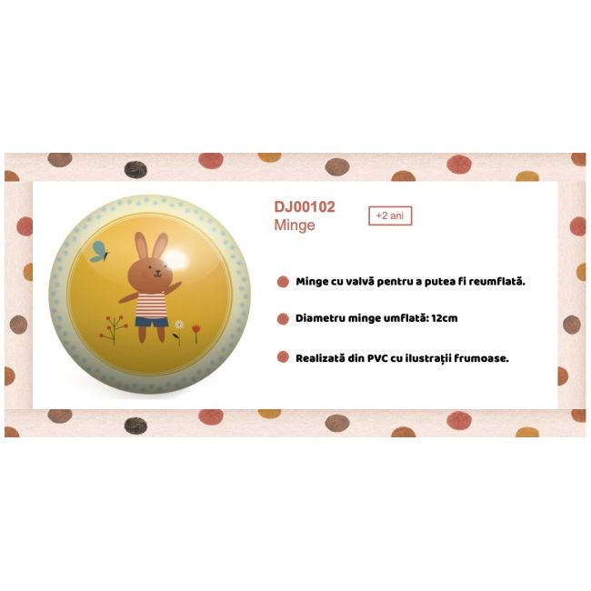 Minge iepuras si pisicuta, djeco dj00102