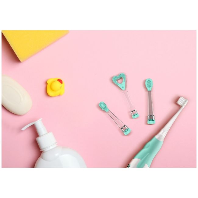 Neno denti mint – periuță de dinți electrică de la 3 la 36 luni nen-bab-sc001
