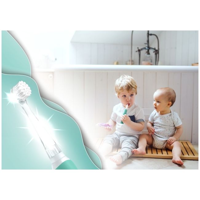Neno denti mint – periuță de dinți electrică de la 3 la 36 luni nen-bab-sc001