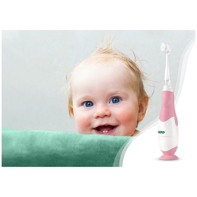 Neno denti pink – periuță de dinți electrică de la 3 la 36 luni nen-bab-sc002