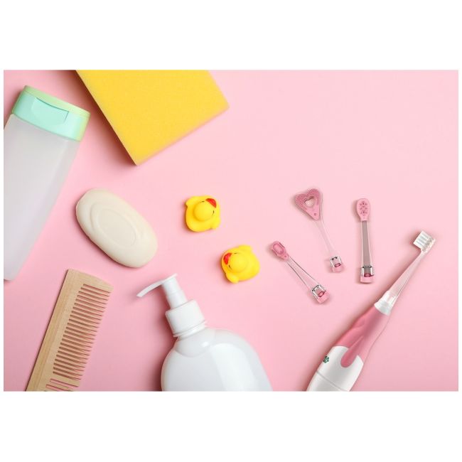 Neno denti pink – periuță de dinți electrică de la 3 la 36 luni nen-bab-sc002