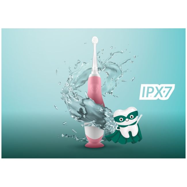 Neno denti pink – periuță de dinți electrică de la 3 la 36 luni nen-bab-sc002