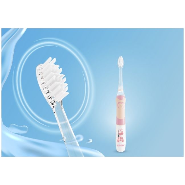 Neno fratelli pink – periuță de dinți electrică, peste 6 ani nen-bab-sc004