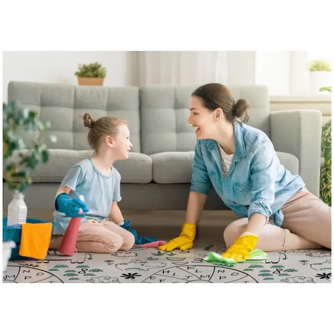 Neno mondo &ndash; saltea educativă, pentru joacă, din spumă pentru copii nen-bab-zb001