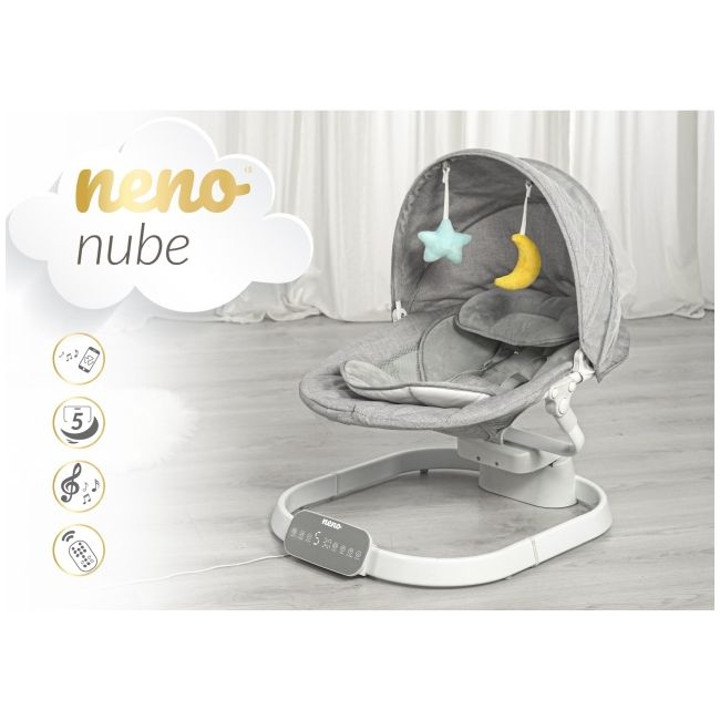 Neno nube – leagăn electronic pentru bebelusi nen-bab-me001