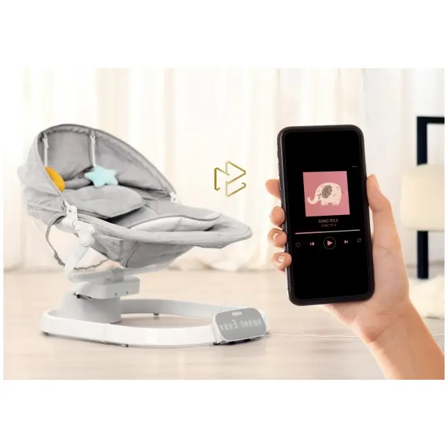 Neno nube &ndash; leagăn electronic pentru bebelusi nen-bab-me001