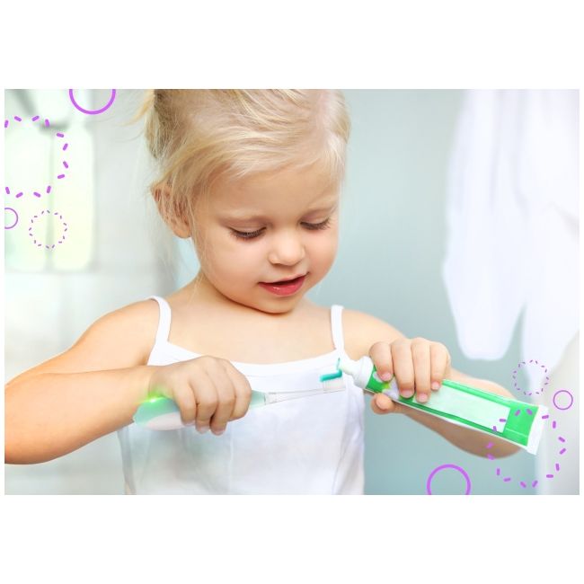 Neno tutti mint – periuță de dinți electrică (3-6 ani) nen-bab-sc005
