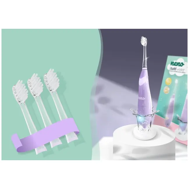 Neno tutti violet &ndash; periuță de dinți electrică (3-6 ani) nen-bab-sc006