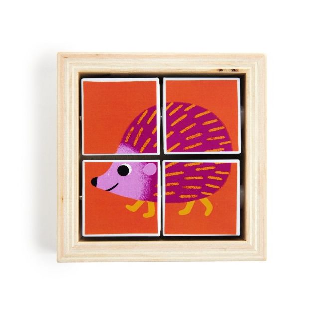 Puzzle forme rotative tournibist, djeco dj01956