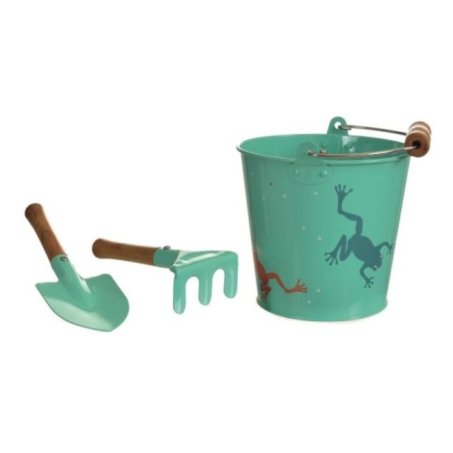 Set de gradinarit, galeata cu broscute, egmont toys egm_600127