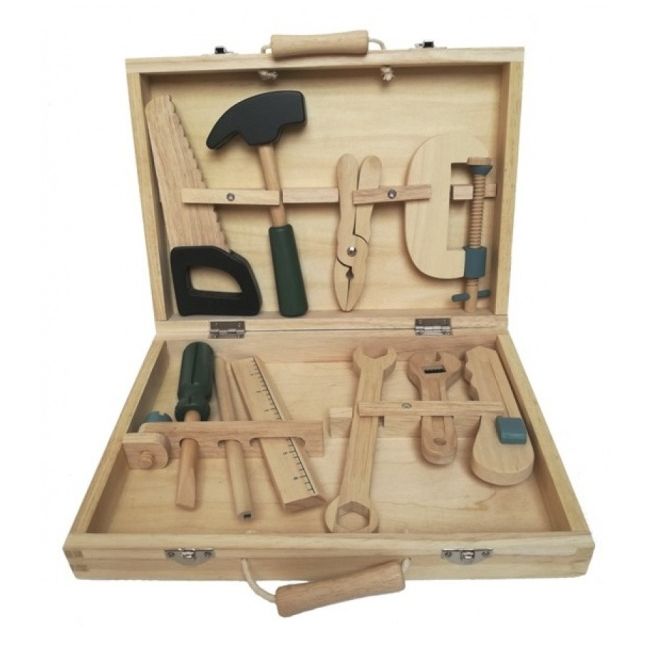 Set de unelte din lemn, egmont toys egm_700001
