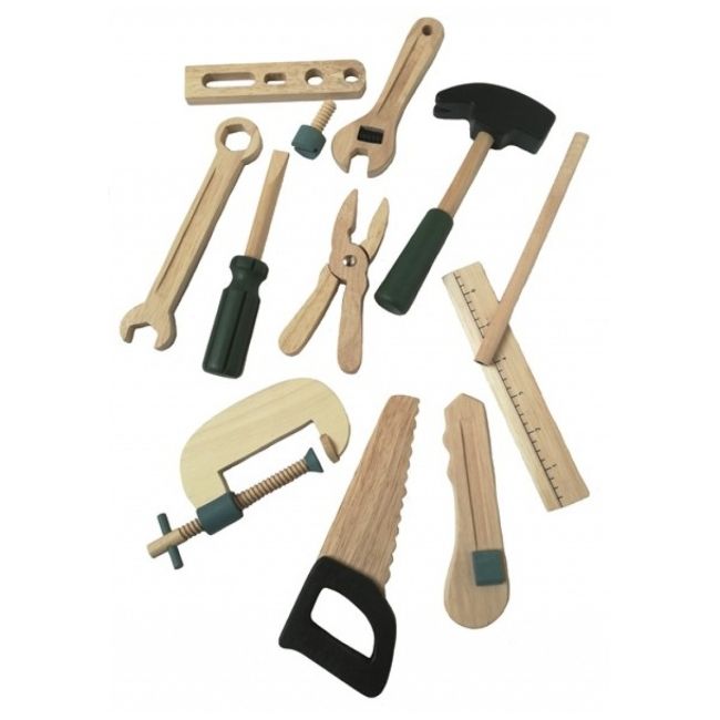 Set de unelte din lemn, egmont toys egm_700001