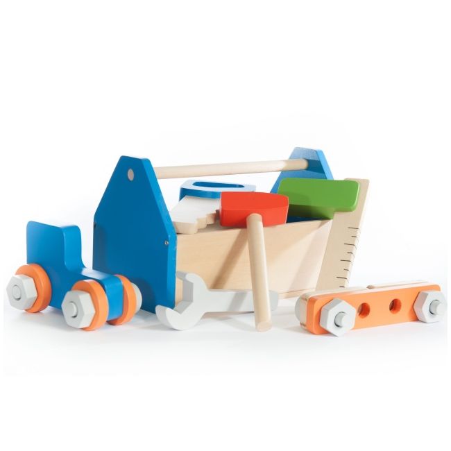 Set de unelte din lemn, marc toys mca0059